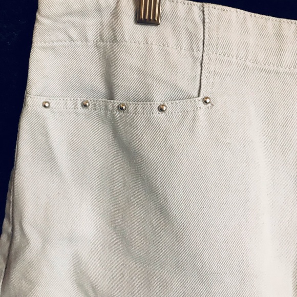 Route 66 Mini Skirt Embellished Light Blue Denim - Picture 2 of 3